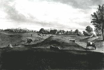 Site of Grove Priory about 1812